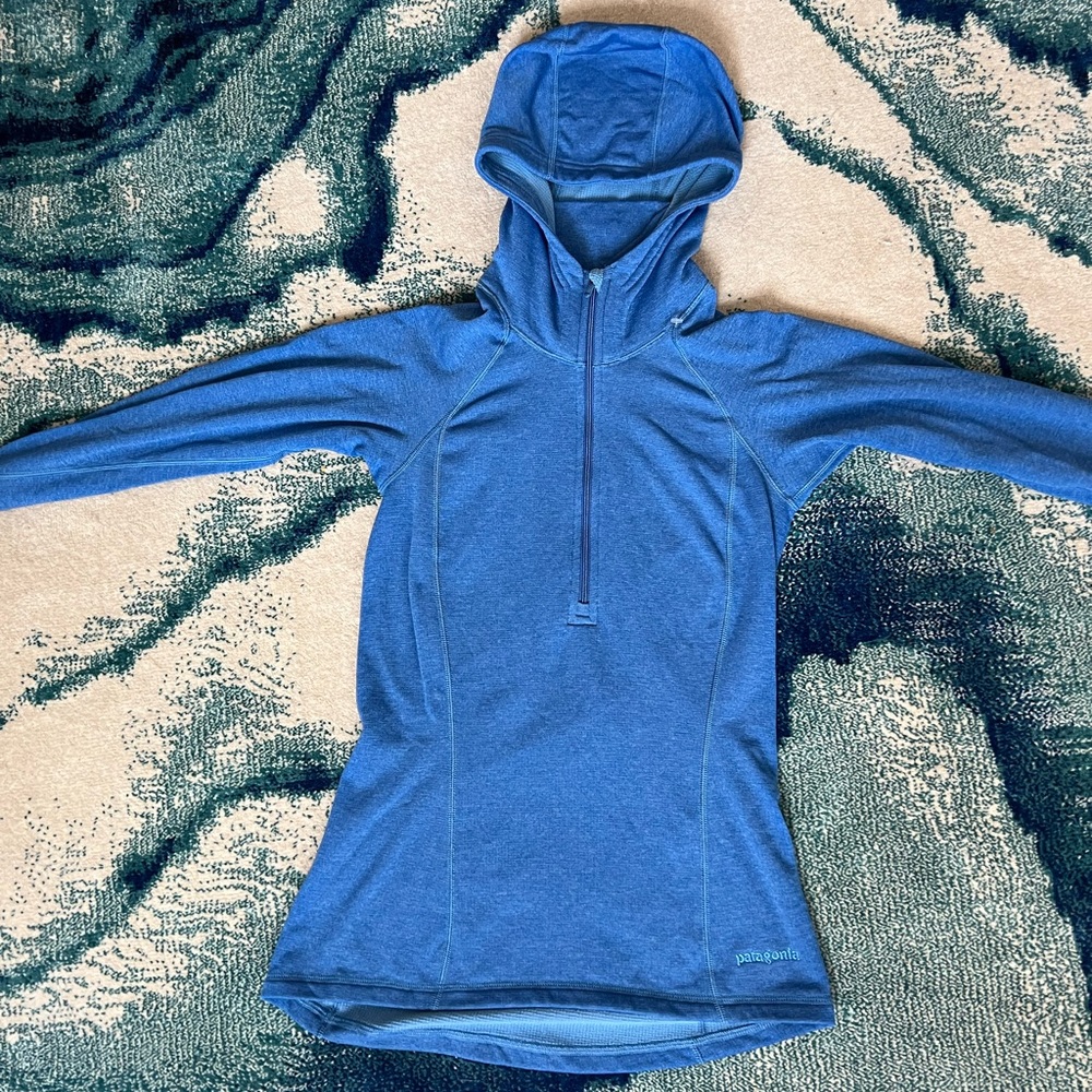 Patagonia Blue Women's Hoodie
